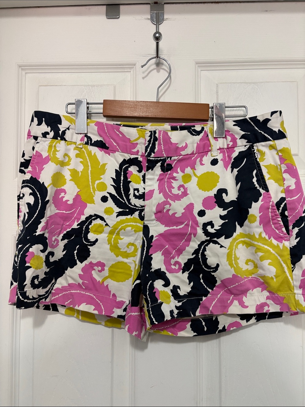 Banana Republic Milly Retro Printed Cotton Blend Women's Shorts